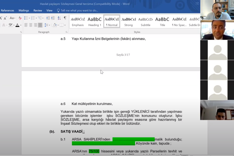 Av. Ata ALKIŞ Şantiye Tekniği Dersinde Seminer Vermiştir